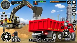City Road Construction Games - City Construction Simulator - Android Gameplay