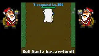 Rucoy Online | Christmas boss loot drops(Evil Santa), over 500 people on