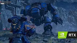 Dreadnought vs Heldrake Fight Scene is Hilarious in Space Marine 2