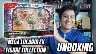 MEGA LUCARIO EX FIGURE COLLECTION BOX! JANGAN SKIP BOX NI KALAU MINAT LUCARIO!