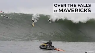 Over The Falls in SLOWMO 4K: Ryan Augenstein & Matty Lopez - Mavericks Awards