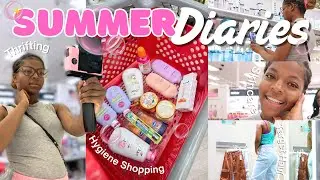 Skincare Shopping at TARGET , Clothing HAUL, Content Chat, Thrifting | SUMMER DIARIES