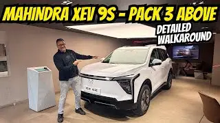 BEST 7-Seater EV in INDIA? Mahindra XEV 9S: Most Detailed Walkaround | Price, Range & Features.