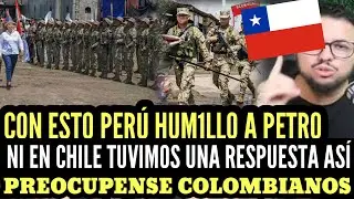 CHILENOS NO ESPERABAN TAL RESPUESTA MILITAR de PERÚ ante COLOMBIA ¡NI EN CHILE HICIMOS ALGO ASÍ!
