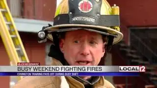 Covington firefighter training pays off during busy shift