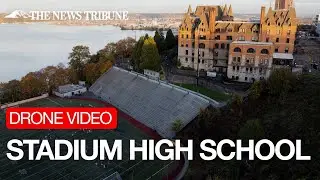 Experience the Breathtaking Sunset Views Over Historic Stadium High School in Tacoma