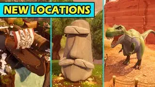 ALL *NEW* MAP LOCATIONS/CHANGES! SEASON 5! FORTNITE UPDATE CHANGES!