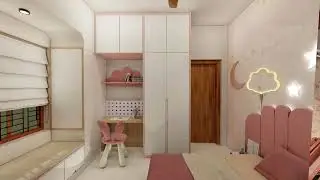 Dreamy Kids Bedroom Design | Soft Pastels, Reading Corner & Fun Decor | Modern Interior Ideas