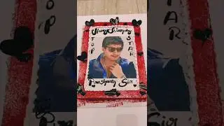 Actor Prashanth cutting the huge birthday cake at Joyalukkas - Prashanth Gold Tower #HBDPrashanth