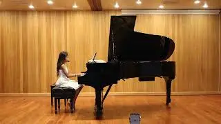 Malena Age 8 performs &ldquo;Run, Mouse, Run!&rdquo; (Voice & piano) by Willard Palmer