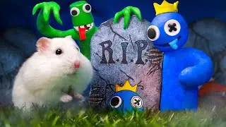 All Amazing Challenges 🐹 Hamster Trapped In Rainbow Friends Maze [Obstacle course!]