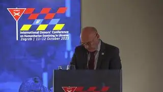 International Donors' Conference on humanitarian demining in Ukraine - Stream live by MUP TV Channel