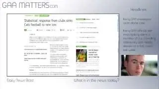 GAA Daily News Blast :: 19th April 2013 :: Biting, Racial abuse, Kilkenny football & the NHL