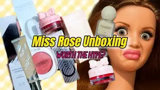Miss Rose Cosmetics Unboxing | Full Parcel Opening, Shades & First Look | Honest Unboxing
