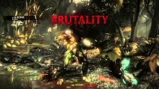 Mortal Kombat X Predator's  Secret Brutality (All Variations)