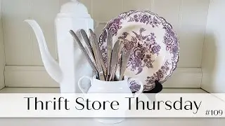 Thrift Store Thursday #109 | Thrifting For Vintage Decor