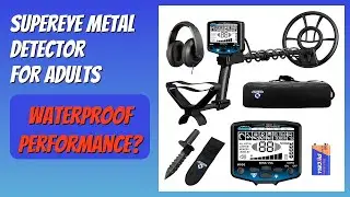 REVIEW (2026): SuperEye Metal Detector for Adults. Features