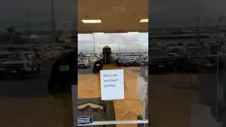 They were short staffed!