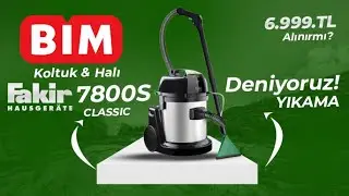 Bim de satılan Fakir 7800S Classic KOLTUK YIKAMA MAKİNESİ