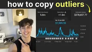 $326,268.10 in 1 year by copying outliers on YouTube long-form..