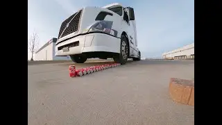Crushing Crunchy & Soft Things By Car Semi Truck Coca Cola Cans, Mustard, Oreo Cookies and More!