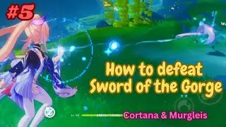 Sword of the Gorge, Cortana & Murgleis - Local Legends - At Fontaine - Genshin Impact