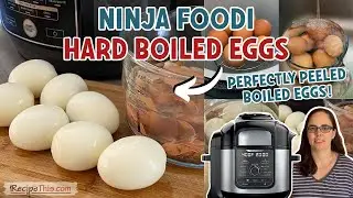 Ninja Foodi Hard Boiled Eggs (NO Water Bath Required)