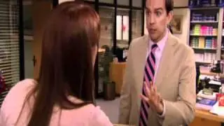 The Office - Andy does Stanley's sudoku