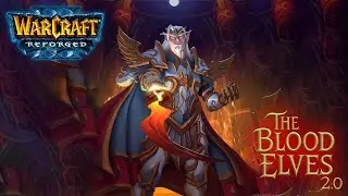 Blood Elves Custom Race vs Undead | Warcraft 3 Reforged Gameplay