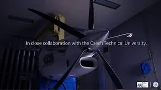 Experimenty s motorem GE Catalyst ve vrtulov&eacute; zku&scaron;ebně Fakulty strojn&iacute; ČVUT v Praze
