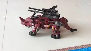 Zoids Red horn ez-004 with command wolf part