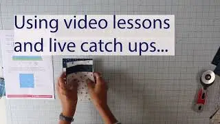Online patchwork sampler course