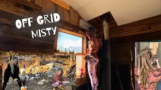 Siding A Cabin W/ Sawmill Lumber 🥳💪 FIRE Cooking 🔥🥦