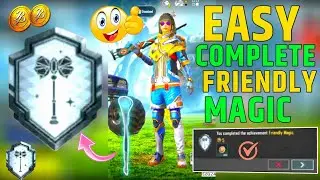 HOW TO COMPLETE FRIENDLY MAGIC ACHIEVEMENT IN PUBG || EASY WAY TO COMPLETE FRIENDLY MAGIC IN BGMI