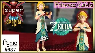 Zelda the Princess from Tears of the Kingdom Figure Review Figma # 637