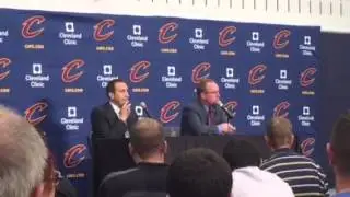 Cavaliers GM David Griffin on Tristian Thompson 9/28/15