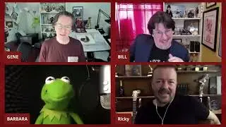 Constantine and Ricky Gervais Reunite on The Barretta Brothers Podcast