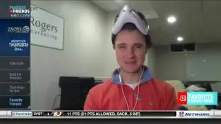 Cam Rogers NFL Network Appearance #2