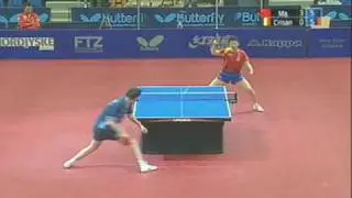 Adrian Crisan vs Ma Long 2009 Danish Open