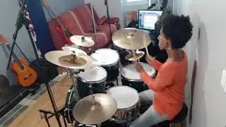 Ariana Grande, Miley Cyrus, Lana Del Rey - Don&rsquo;t Call Me Angel (drum cover)