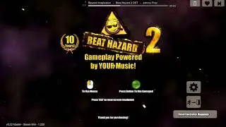 Beat Hazard 2 Title Screen (PC)