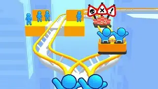 RUNNER COASTER ALL LEVELS GAMEPLAY WALKTHROUGH PART 1