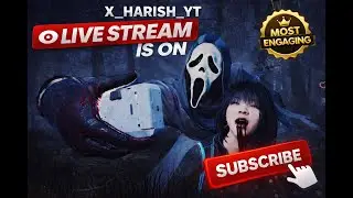 Dead by Daylight LIVE 🔥 Horror Game Night 😈 | Hindi #HindiGameplay #LiveStreamIndia