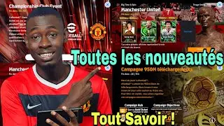 Tout savoir sur les nouveautés : Pièces gratuite, Pack Manchester united, événement 