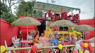 Assam first Double decker roof top food truck traveller//Assam//