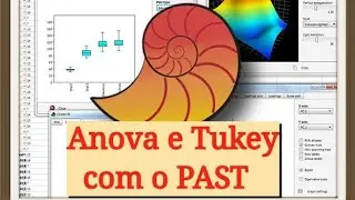 Anova e Tukey com o PAST - software gratuito e simples!!