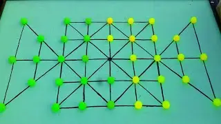 How to Play Bead 18 Game (Athara Guti) - Village Board Games (#GAME35)