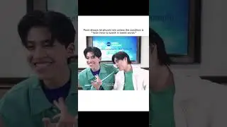 Pond absolutely loved it 🤭😍😅 #ppnaravit #phuwintang #pondphuwin #gmmtv #blseries #bledits