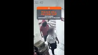 Police kill fellow cop who robbed a convenience store in Bulacan