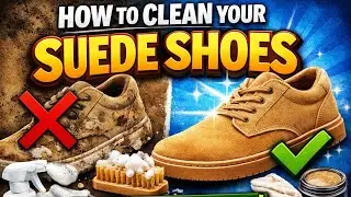 The Suede Shoe Cleaning Hack You NEED to Know.